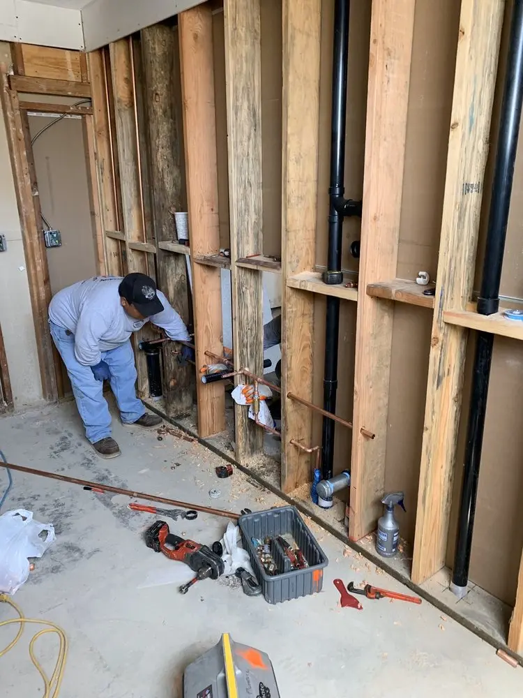 Commercial rough-in plumbing for Gas Line Repair in Lower Moreland